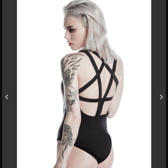 SOLD🖤 bathing suit killstar Marilyn Manson - Picture 3 of 6
